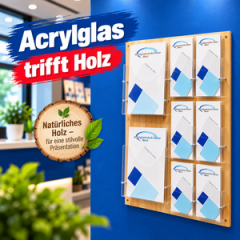 Edle Kombinationen aus Acrylglas und Holz Edle Kombinationen aus Acrylglas und Holz