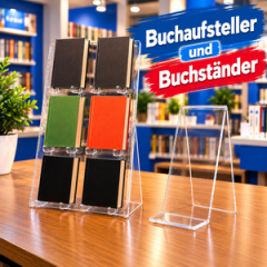 Buchständer und Buchaufsteller Buchaufsteller