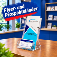 Flyerständer, Prospektständer Flyerständer, Prospektständer